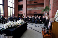 مراسم تشییع پیکر داریوش شایگان

