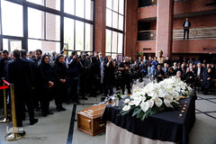 مراسم تشییع پیکر داریوش شایگان

