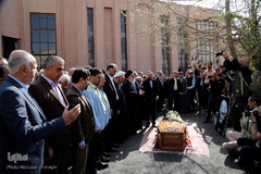 مراسم تشییع پیکر داریوش شایگان

