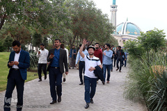 بازدید متسابقین مسابقات بین المللی قرآن دانشجویان مسلمان از دانشگاه فردوسی