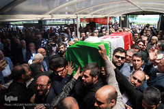 مراسم تشییع پیکر مرحوم حجت الاسلام «احمد احمدی» عضو  فقید شورای عالی انقلاب فرهنگی