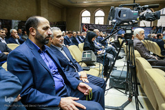 حسین فریدون در مراسم یادبود حجت الاسلام احمد احمدی