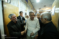 احمد مسجد جامعی در مراسم ترحیم استاد حاج غفور آقازاده سلطانی