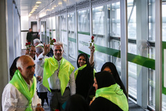 آئین اعزام اولین گروه حجاج بیت الله الحرام ۹۷