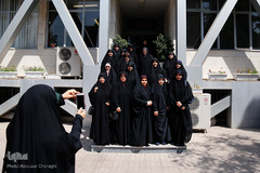 بازدید هیئتی از بانوان دینی و قرآنی عراق از ایکنا