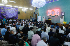 مراسم تجلیل از سه دهه فعالیت قرآنی حاج اصغر خانوردیلو