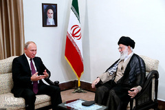 دیدار ولادیمیر پوتین رئیس‌جمهور روسیه با رهبر انقلاب
