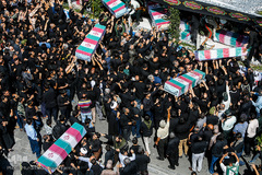 تشییع پیکر ۱۳۵ شهید گمنام دفاع مقدس