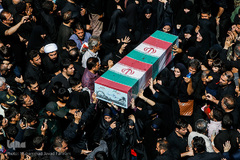 تشییع پیکر ۱۳۵ شهید گمنام دفاع مقدس