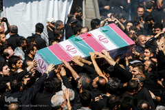 تشییع پیکر ۱۳۵ شهید گمنام دفاع مقدس