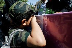 تشییع پیکر ۱۳۵ شهید گمنام دفاع مقدس