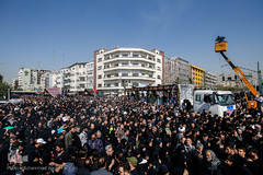 تشییع پیکر ۱۳۵ شهید گمنام دفاع مقدس