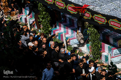 تشییع پیکر ۱۳۵ شهید گمنام دفاع مقدس