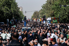 تشییع پیکر ۱۳۵ شهید گمنام دفاع مقدس