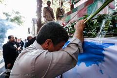 تشییع پیکر ۱۳۵ شهید گمنام دفاع مقدس