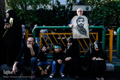 تشییع پیکر ۱۳۵ شهید گمنام دفاع مقدس