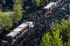 تشییع پیکر ۱۳۵ شهید گمنام دفاع مقدس