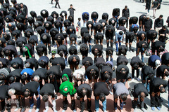 مراسم نخل گردانی در یزد