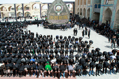 مراسم نخل گردانی در یزد