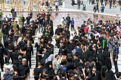 مراسم نخل گردانی در یزد