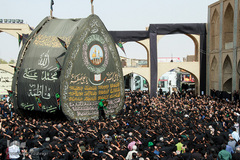 مراسم نخل گردانی در یزد