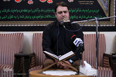 محمد کاکاوند در سوگ نشینی قاریان قرآن