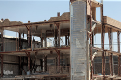 محله فولادی از مناطق زلزله زده شهرستان سرپل ذهاب، ۱۰ماه پس از زلزله