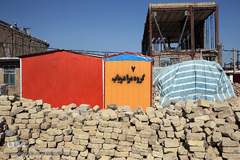 محله فولادی از مناطق زلزله زده شهرستان سرپل ذهاب، ۱۰ماه پس از زلزله