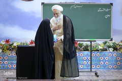 حجت‌الاسلام محسن قرائتی در افتتاحیه دوره جدید مسابقات درس‌هایی از قرآن
