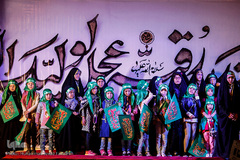 بزرگترین سفره حضرت رقیه (س) در میدان امام حسین (ع)