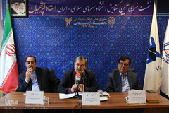 نشست خبری دانشگاه هنرهای اسلامی - ایرانی استاد فرشچیان