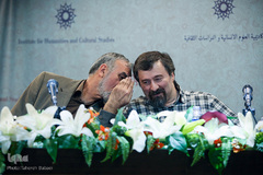 جواد میری و محمد توکل در همایش «پرسش از امر دینی در جهان حاضر»