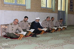 محفل انس با قرآن كريم در مركز آموزش عالی سازمان عقيدتی سياسی ارتش