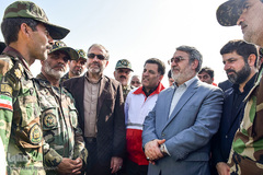 بازدید وزیر کشور از پایانه مرزی چذابه