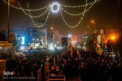 پایان مسیر راهپیمایان اربعین حسینی(ع)