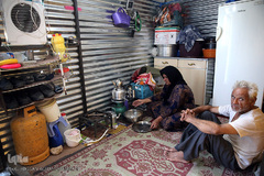 محله فولادی از مناطق زلزله زده شهرستان سرپل ذهاب، ۱۰ماه پس از زلزله
