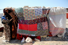 محله فولادی از مناطق زلزله زده شهرستان سرپل ذهاب، ۱۰ماه پس از زلزله
