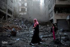 غزه در التهاب آتش و خون