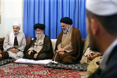 ⁨دیدار علمای اهل سنت کردستان با آیت الله العظمی علوی گرگانی