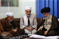 ⁨دیدار علمای اهل سنت کردستان با آیت الله العظمی علوی گرگانی