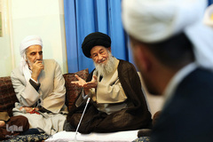 ⁨دیدار علمای اهل سنت کردستان با آیت الله العظمی علوی گرگانی