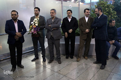 استقبال از محمدحسن موحدی، نفر دوم شانزدهمین دوره مسابقات بین‌المللی قرآن تونس به میهن اسلامی