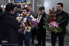 استقبال از محمدحسن موحدی، نفر دوم شانزدهمین دوره مسابقات بین‌المللی قرآن تونس به میهن اسلامی