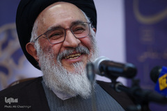 آیت الله سیدمصطفی محقق داماد در مراسم رونمایی از تفسیر «شمس»