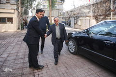 علیرضا زجاجی در مراسم رونمایی از تفسیر «شمس»