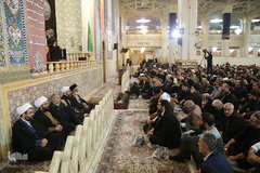 مراسم شب رحلت حضرت معصومه(س) در حرم کریمه اهل بیت(ع)