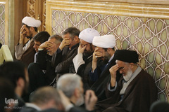 مراسم شب رحلت حضرت معصومه(س) در حرم کریمه اهل بیت(ع)