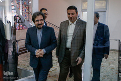 بازدید بهرام قاسمی سخنگوی وزارت خارجه از ایکنا