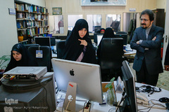 بازدید بهرام قاسمی سخنگوی وزارت خارجه از ایکنا