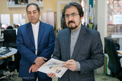 بازدید بهرام قاسمی سخنگوی وزارت خارجه از ایکنا